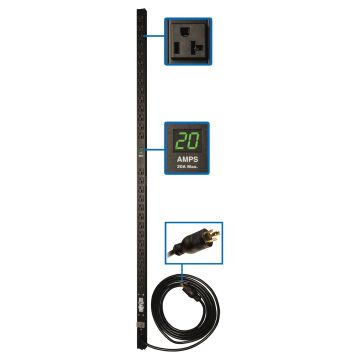Eaton PDUMV20 PDU Metered 120V 20A 28 Outlet