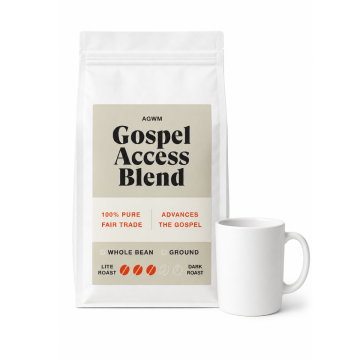 Gospel Access Blend, Whole Bean Coffee, Medium Roast, 12 Oz. Bag