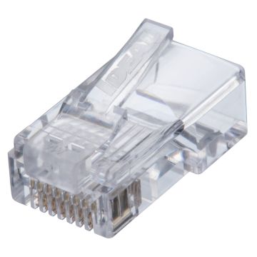 IDEAL Feed-Thru CAT5e RJ-45 8P8C Modular Plugs