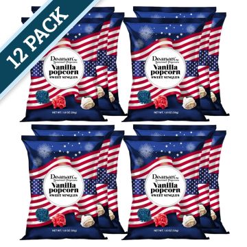 Deanan Gourmet Popcorn - Patriotic Bundle (12 Pack)